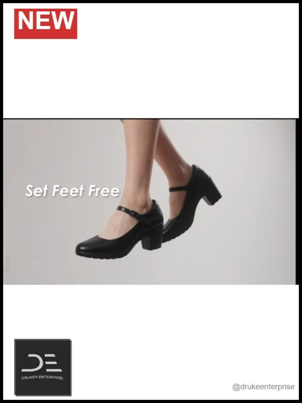 Mary Jane Arch Support Heels Low Chunky Block Heel Pumps Comfortable Dress Shoes
